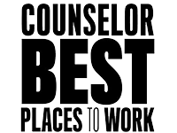 Counselor best place to work logo