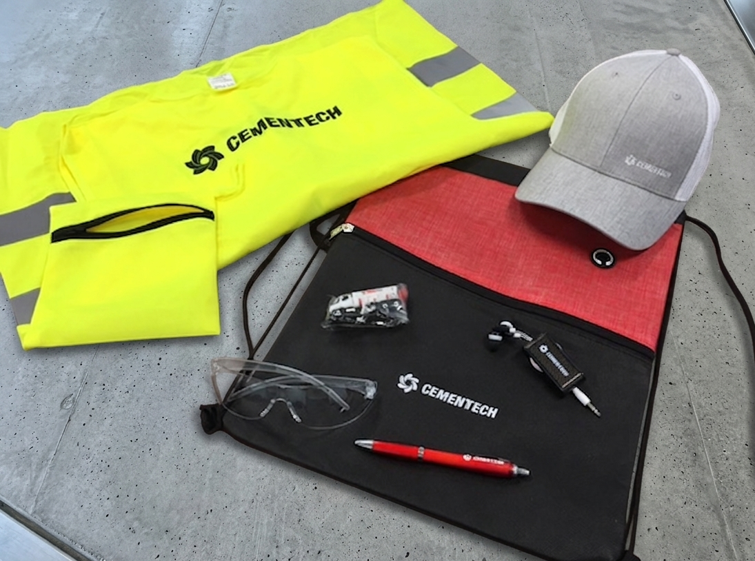 Items from Cementech Kit displayed.