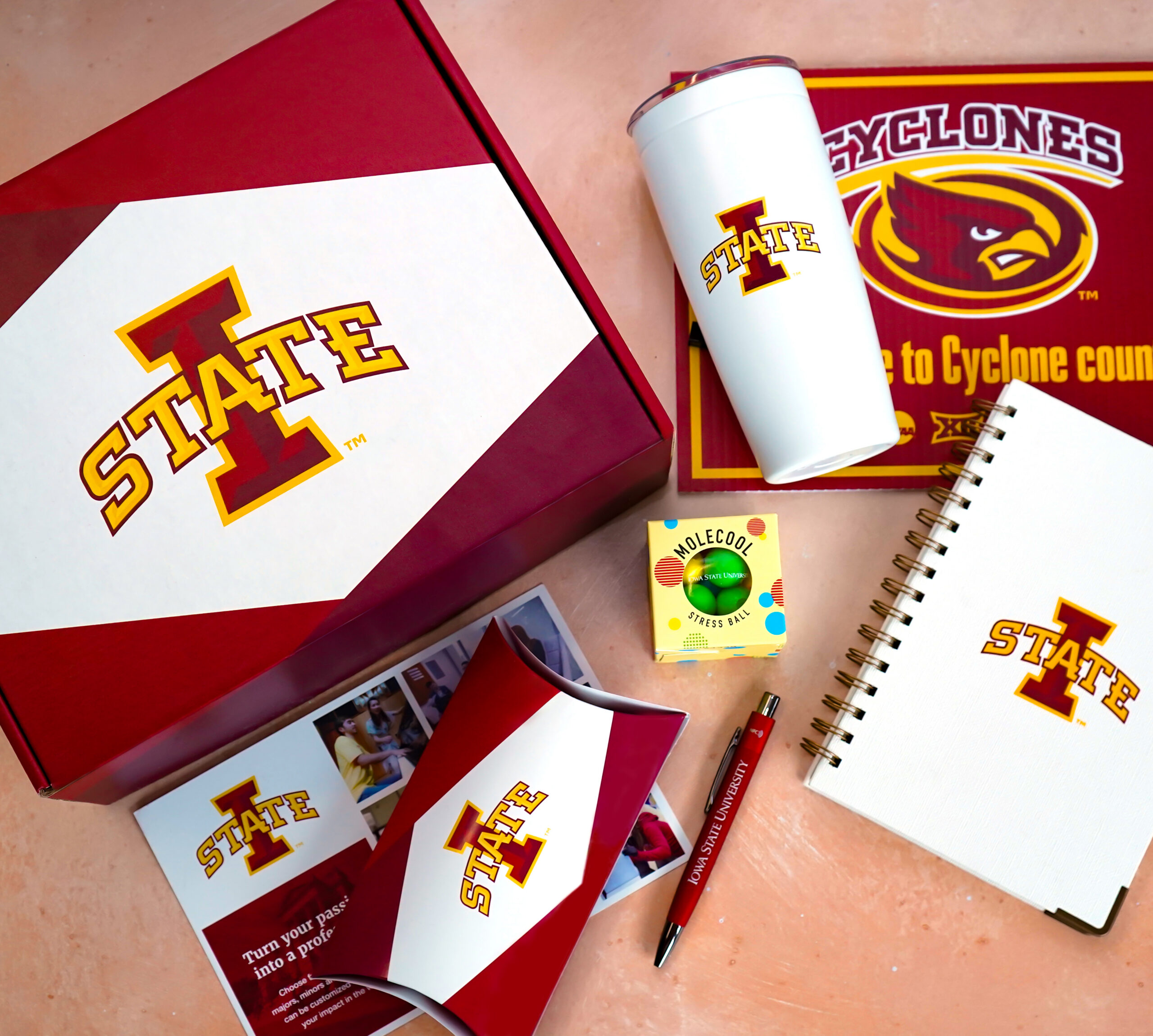 ISU new student welcome kit.